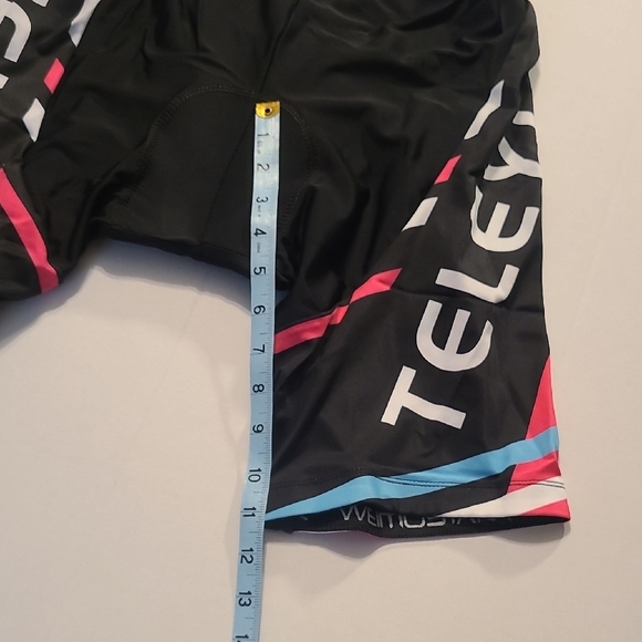 Weimostar Black Athletic Shorts with Pink and Blue Accents NWOT Size XL Cool Max - Picture 7 of 10